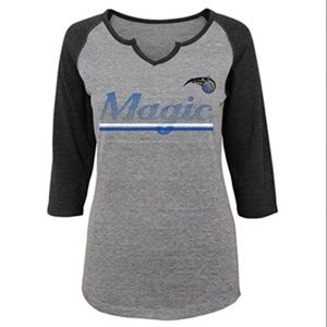 NBA Junior Girls 3/4 Tee Orlando Magic Large 11-13